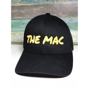 Apple Computers The Mac Logo Embroidered Rare snapback trucker hat mens Black